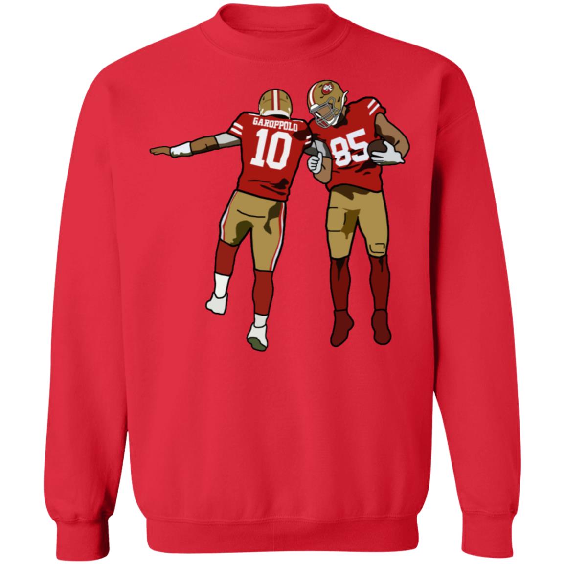 george kittle jimmy garoppolo shirt