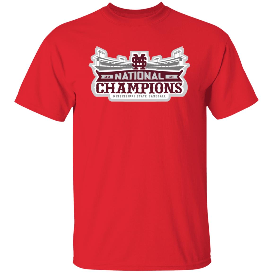 National Championship 2021 Mississippi State Baseball Shirt, T-Shirt ...
