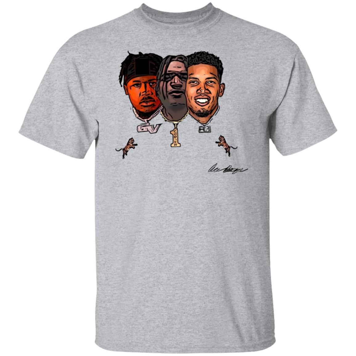 WRs Ja'Marr Chase, Tyler Boyd and Tee Higgins Shirt, T-Shirt